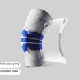 thumbnail image 4 of Funda protectora de silicona para rodillas, para fitness, correr, montar a caballo, tejida, cálida, para deportes, 4 of 5