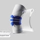 thumbnail image 4 of Funda protectora de silicona para rodillas, para fitness, correr, montar a caballo, tejida, cálida, para deportes, 4 of 5