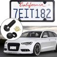 thumbnail image 2 of shiyou-Vis Plaque Immatriculation, Anti Theft License Plate Screw Kit, Stainless Steel License Plate Security Screws for Front Rear Frame Holder Mounting(Silver), 2 of 4