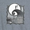 thumbnail image 3 of The Nightmare Before Christmas - Simply Meant To Be - Women's Racerback Tank Top, 3 of 5