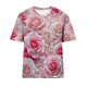 thumbnail image 5 of Mujeres Pantalones Cortos, Moda Impresa Manga Corta Cuello Redondo Camiseta Blusa, Top de Lentejuelas Casual, 5 of 9