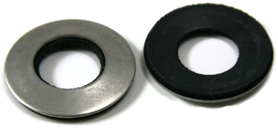 Roofing 1/4 x 5/8 OD Zinc Plated Washer EPDM Neoprene Rubber Backed QTY 1000 