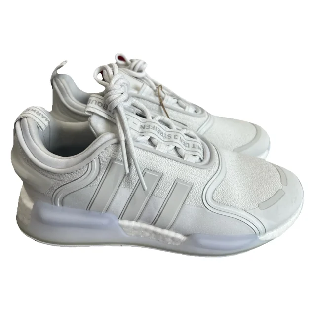 Adi-das NMD_V3 NMD White Grey Sneakers Shoes HP9831 Men's 8