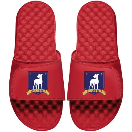 

Men s ISlide Red Ted Lasso Primary Logo Slide Sandals