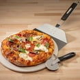 thumbnail image 3 of Cuisinart 3-Piece Pizza Grilling Set, Stainless Steel with Pizza Stone, Cutter and Peel, 3 of 6