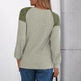 thumbnail image 6 of Womens Long Sleeve Tops Women Long Sleeve Shirts Lightweight Sweaters Casual Shirt V Neck Lace 2026 Fall Fashion Clothes Womens Fashion Top Shirts, 6 of 6
