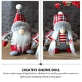 thumbnail image 6 of WHAMVOX 2Pcs Gnome Dolls Assorted Color Round Face Bearded for Home Adornment, 6 of 8