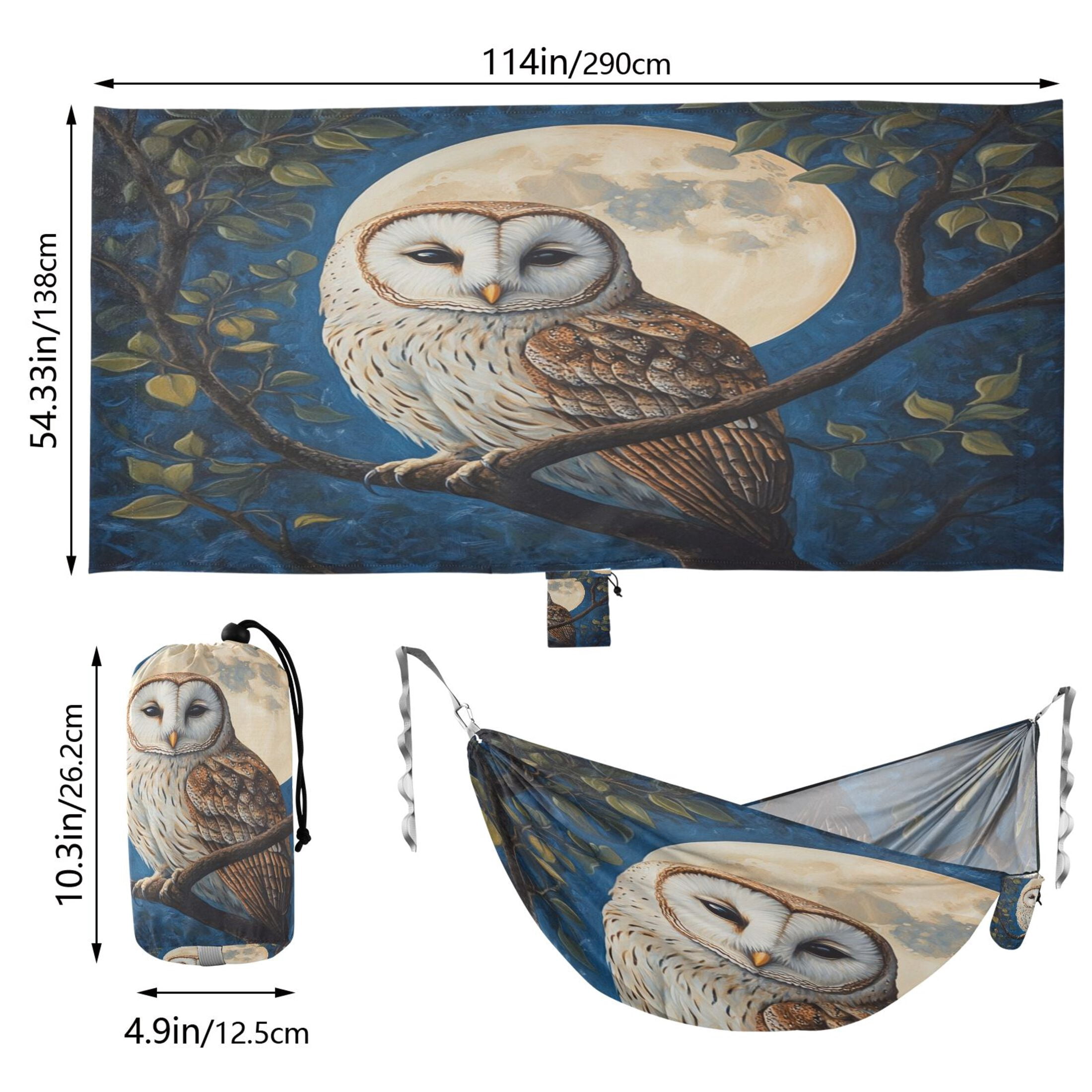 Hammock Camping Hammock Nylon Portable Hammock Travel Camping Hammock Moon Owl