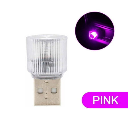 

1Pc Mini USB LED Lamp Bulb Car Interior Neon Atmosphere Ambient Light Universal