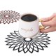 thumbnail image 3 of Silicone Mat, Silicone Coaster Set, Heat Resistant Hot Pad Coasters,Silicone Tea Insulation Pad, 3 of 3