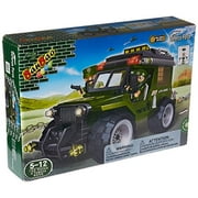 Banbao World Defense Force - Military Jeep Building Kit (129 Piece)