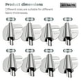 thumbnail image 2 of Stainless Steel Sewing Rolled Hemmer Foot 3mm-10mm Sewing Machine Presser Foot DIY Crafts Hemming Puller ,Ultimate Precision Stitching, 2 of 5