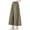 Army Green, variant on Jalioing Girls Summer Wide Leg Pants Quick Dry Elastic Waist Ankle Length Palazzo Pants Baggy Casual Trousers