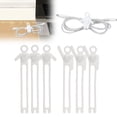 thumbnail image 1 of Multifunctional Silicone Organizer Data Clip Storage Headphone Charging Winding Tie 6pc, 1 of 5