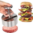 thumbnail image 1 of Prensa para hamburguesas, moldes para hamburguesas de diferentes tamaños, máquina para hacer hamburguesas 3 en 1, funciona mejor para hamburguesas rellenas, hamburguesas pequeñas, hamburguesas de carn, 1 of 5