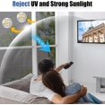 thumbnail image 3 of TEMOGU-One Way Window Film Reflective Heat Blocking & Sun Blocking, Privacy Film for Windows, Tint Mirror for House Windows, Heat Reflective & Control, Static Cling, Black, 44.5x400cm, 3 of 4
