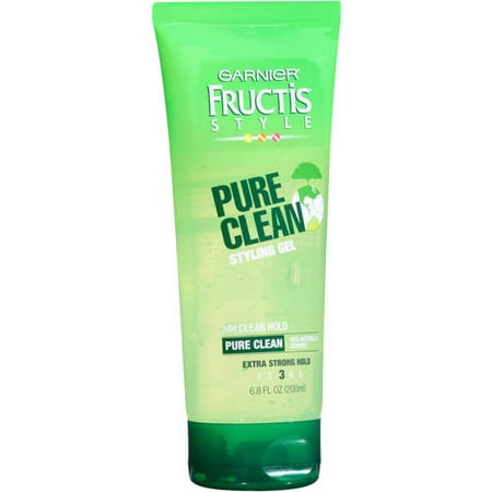 (2 Pack) Garnier Fructis Style Pure Clean Styling Gel, 6.8 (Best Gel To Make Hair Curly)