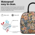 thumbnail image 3 of Obrewu Pioneer Flower Lunch Bag for Adult, Insulated, Leakproof, Oxford Cloth, 3 of 7
