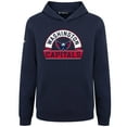 thumbnail image 2 of Youth Levelwear Navy Washington Capitals Podium Banner Arch Pullover Hoodie, 2 of 3