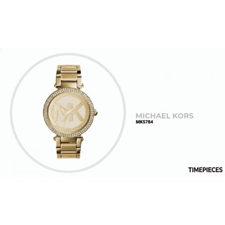 Michael kors MK5784 Parker Gold Tone Dial Bezel Case Woman wrist watch Michael Kors Parker MK5784 Women main image 3