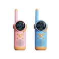 thumbnail image 1 of Walkie Talkie para niños YONGSHENG recargable por USB con linterna y pantalla LCD, 1 of 3