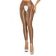 thumbnail image 5 of Leggings brillantes sin entrepierna con abertura en la entrepierna para mujer, pantalones ajustados de cintura alta con entrepierna abierta y huecos en los muslos para entrenamiento de yoga, 5 of 5