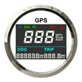 thumbnail image 1 of 2"(52mm) Universal Digital GPS Speedometer Tripmeter Adjustable Odometer Mileage for Boat Yacht Motorcycle Car 12V 24V ,Wide Applicability, 1 of 7
