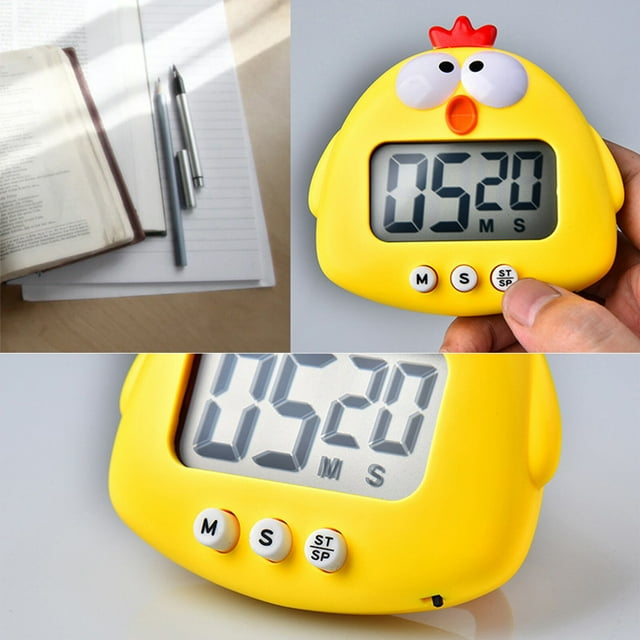 Kitchen ,Alarm Screen Clock Stand Loud Alarm Loud Alarm Screen With Stand Loud Kitchen Cute Animal Cute Animal With Animal With Stand Screen Clock Time Clock Time Workout Dsfen