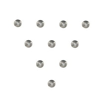 10 Pc - 3/8" (0.375) inch Precision 304 Stainless Steel Bearing Ball (Will Never Rust)