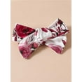 thumbnail image 6 of Baby Girl Summer Outfits Letter Print Short Sleeve Rompers Sunflower Print Shorts Headband 3Pcs Clothes Set, 6 of 10