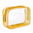 thumbnail image 3 of Bolsa de almacenamiento de PVC para viajes, ligera, organizadora, multiusos, para mujeres y hombres. Amarillo, 3 of 9