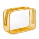 thumbnail image 3 of Bolsa de maquillaje transparente, organizador de cosméticos, soporte para accesorios de baño Amarillo, 3 of 9