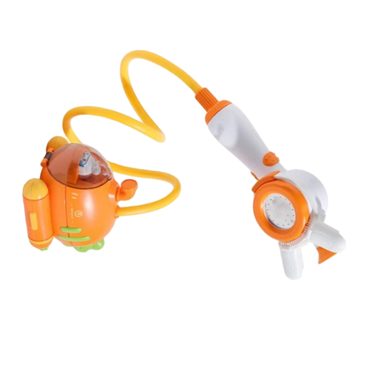 Yookidoo Pommeau De Douche Pour Baignoire De Bébé, Pompe à Eau éléphant Avec Bec De Tronc Et Rinçage, Contrôle Le Débit D'eau à 2 Boutons Pour Un