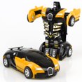 thumbnail image 4 of Rescue Bots Deformation Transformer Car One-Step Car Robot Vehicle Model Action Figures Toy Transform Car for Kids, 4 of 8
