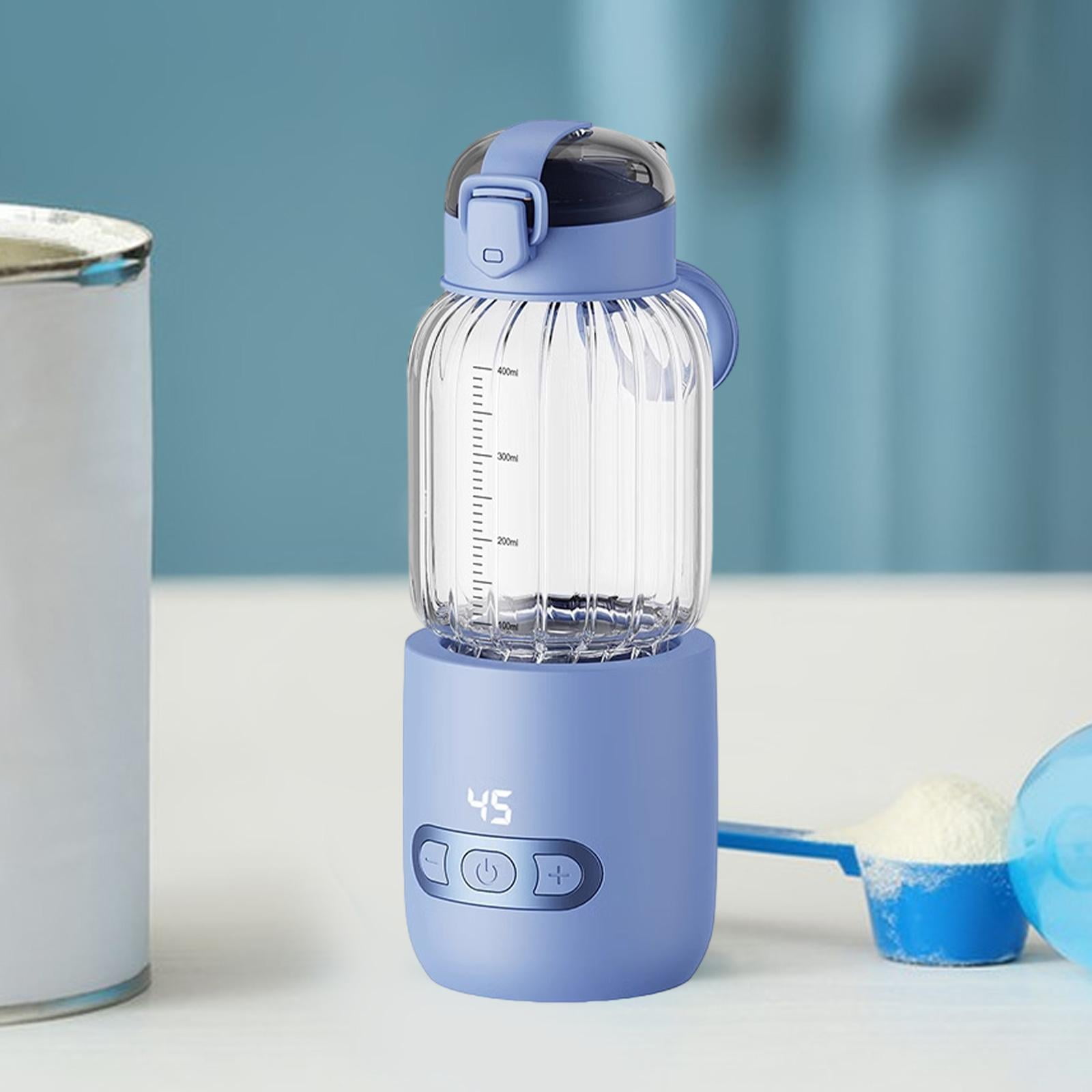 Baoblaze Portable Bottle Warmer Accurate Temperature Control Baby Milk Bottle Outdoors Ca blue 400ml