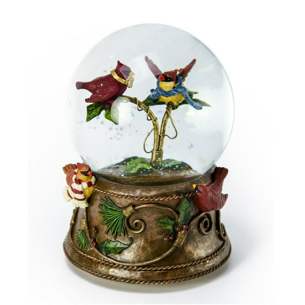 Chatting Cardinals Musical Water / Snow Globe By Twinkle, Inc.