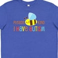 thumbnail image 4 of Inktastic Please Bee Kind, I Have Autism Youth T-Shirt, 4 of 5