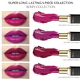 thumbnail image 2 of Khasana Lipstick Set. Long Lasting Lip color, 4 Piece Gift Set. Moisturizing Formula, Infused with Vitamin E and Vitamin C. Multi Finish Lip Makeup, Cream Gloss & Matte. Pack of 4., 2 of 4