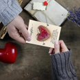 thumbnail image 3 of Un PequeñO Bolsillo Tarjetas de Abrazo DecoracióN del Amor Fomento Especial Fiesta de Bodas de CumpleañOs Regalo de San ValentíN para la Familia, 3 of 5