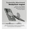 thumbnail image 5 of Ringke Fusion Magnetic Matte for Galaxy S25 Ultra Case, Compatible with Magnetic Anti-fingerprint Translucent Coating Slim Lightweight Protective Hybrid Cover - Matte Clear, 5 of 11