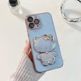 thumbnail image 2 of Carcasa Para OPPO Reno 5 6 7 4G 7Z 8 Lite KT Gato Espejo Soporte Polvo Teléfono Funda Gao Jiahui unisex, 2 of 2
