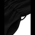 thumbnail image 4 of Mono de Verano Sin Mangas con Cuello en V Negro Talla S, 4 of 10