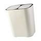thumbnail image 2 of Cubo de basura de separación seca y húmeda Cubo de basura doméstico 2 compartimentos Diseño elegante Papelera de oficina para lavandería, vehículos blanco perfecl bote de basura de cocina, 2 of 8