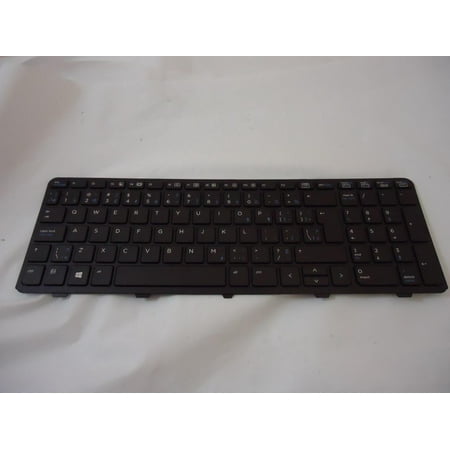 HP 768787-DB1 Keyboard assembly - Full-sized layout with numeric keypad, chiclet-styled keys, and spill-resistant design (English