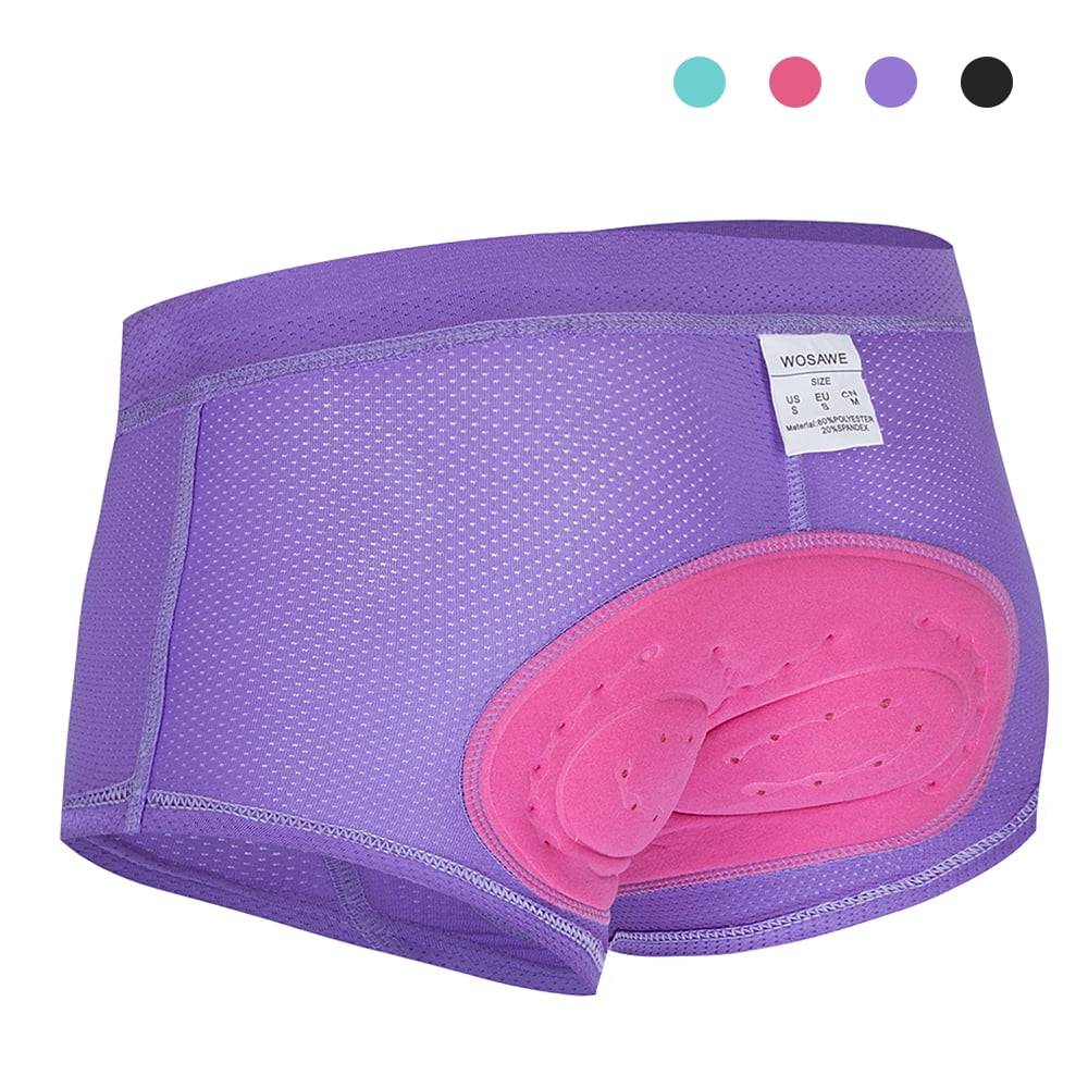 Women Cycling Underwear 3D Gel Padded Breathable Mesh MTB Bike Riding