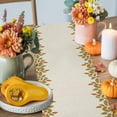 thumbnail image 4 of Yellow Orange Pumpkin Table Runner, Autumn Thanksgiving Kitchen Dining Table Decoration for Home Party Decor 13x36 Inches, 4 of 9
