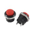 thumbnail image 1 of Interruptor de botón momentáneo ON/OFF rojo 125V/6A 250V/3A R13-507 2 piezas, 1 of 2