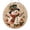#2, variant on 7Pcs DIY Christmas Pearl Diamond Painting Set 2D Flat Hanging Ornaments for Holiday Tree Wall Indoor Festive Decoration