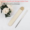thumbnail image 6 of Unique Bargains 1 Set Acrylic Cosmetic Makeup Palette foundations Blending Tool Cosmetic Makeup Palette for Mixing, 6 of 6