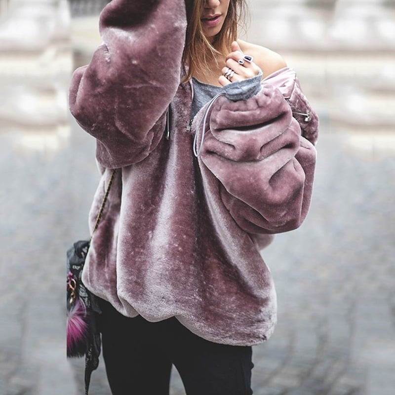 velvet hoodie oversized